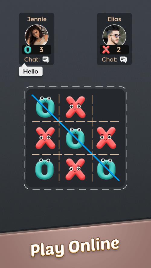 Tic Tac Toe Emoji應用截圖第1張
