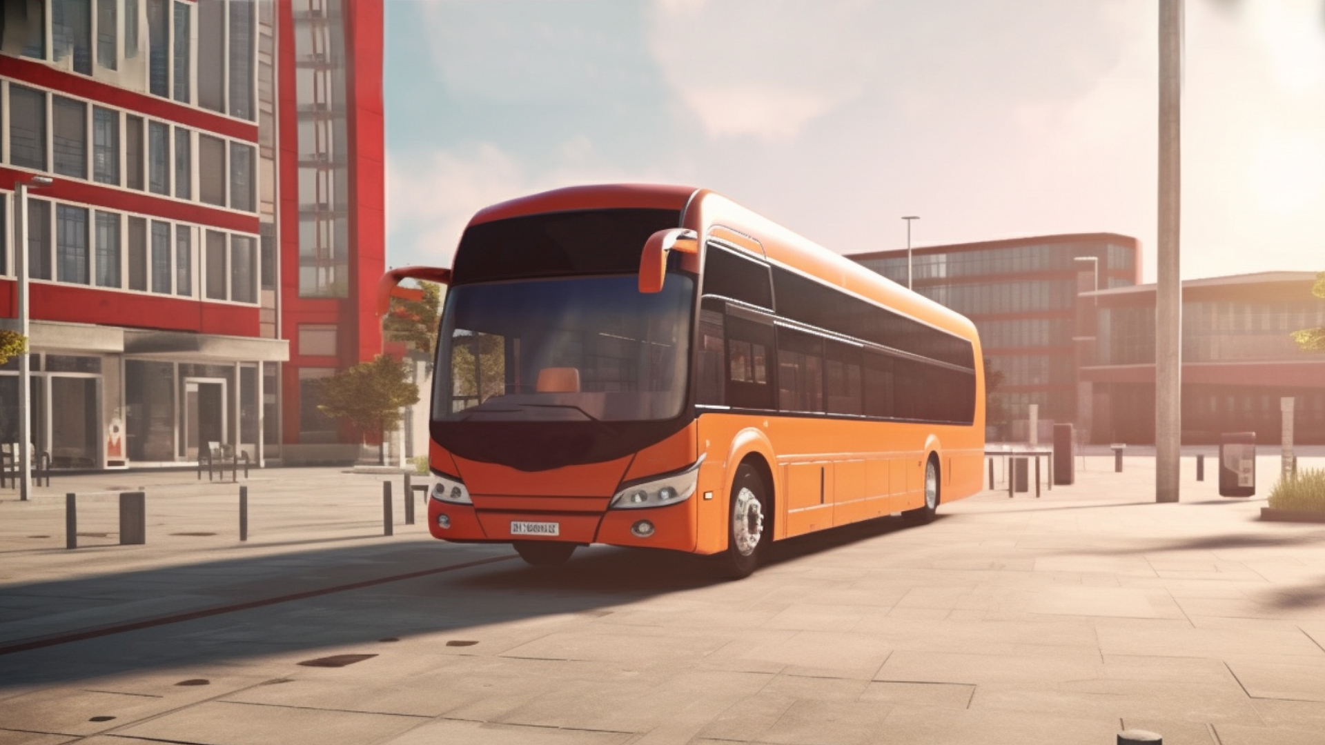 US Bus Simulator: 3D Bus Games Скриншот 1