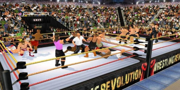 Wrestling Revolution 3D 스크린샷 3