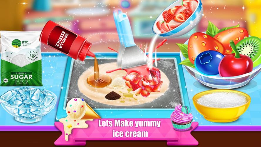 Ice Cream Cone Maker Cupcake Schermafbeelding 2