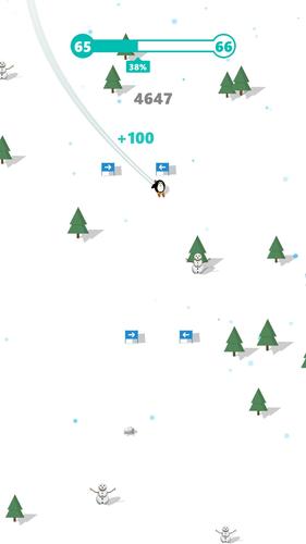 Ski Penguin - Fun Sports Game Screenshot 2