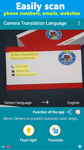 Camera Translator - Live Translation App Captura de tela 3