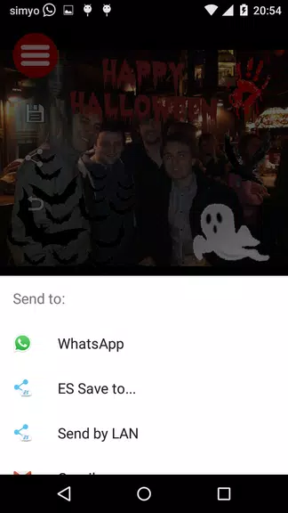 Halloween Photo stickers Capture d'écran 4