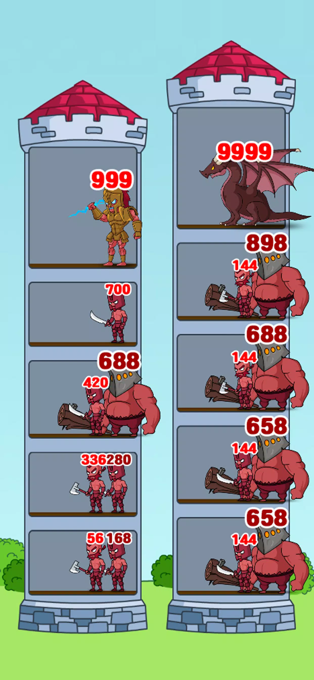 Hero Castle Wars Zrzut ekranu 3