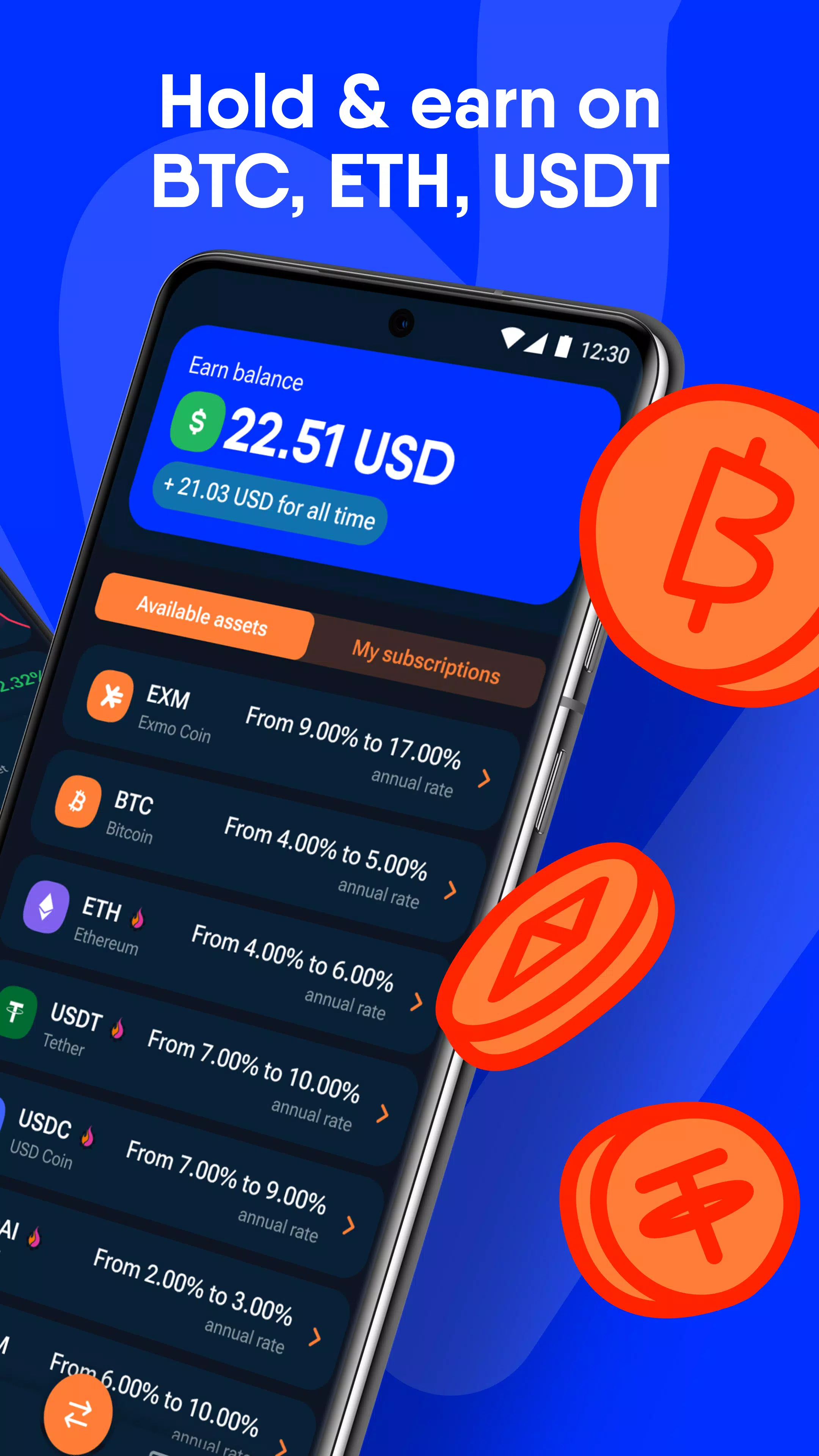 EXMO.com: Trade & Hold Crypto স্ক্রিনশট 2