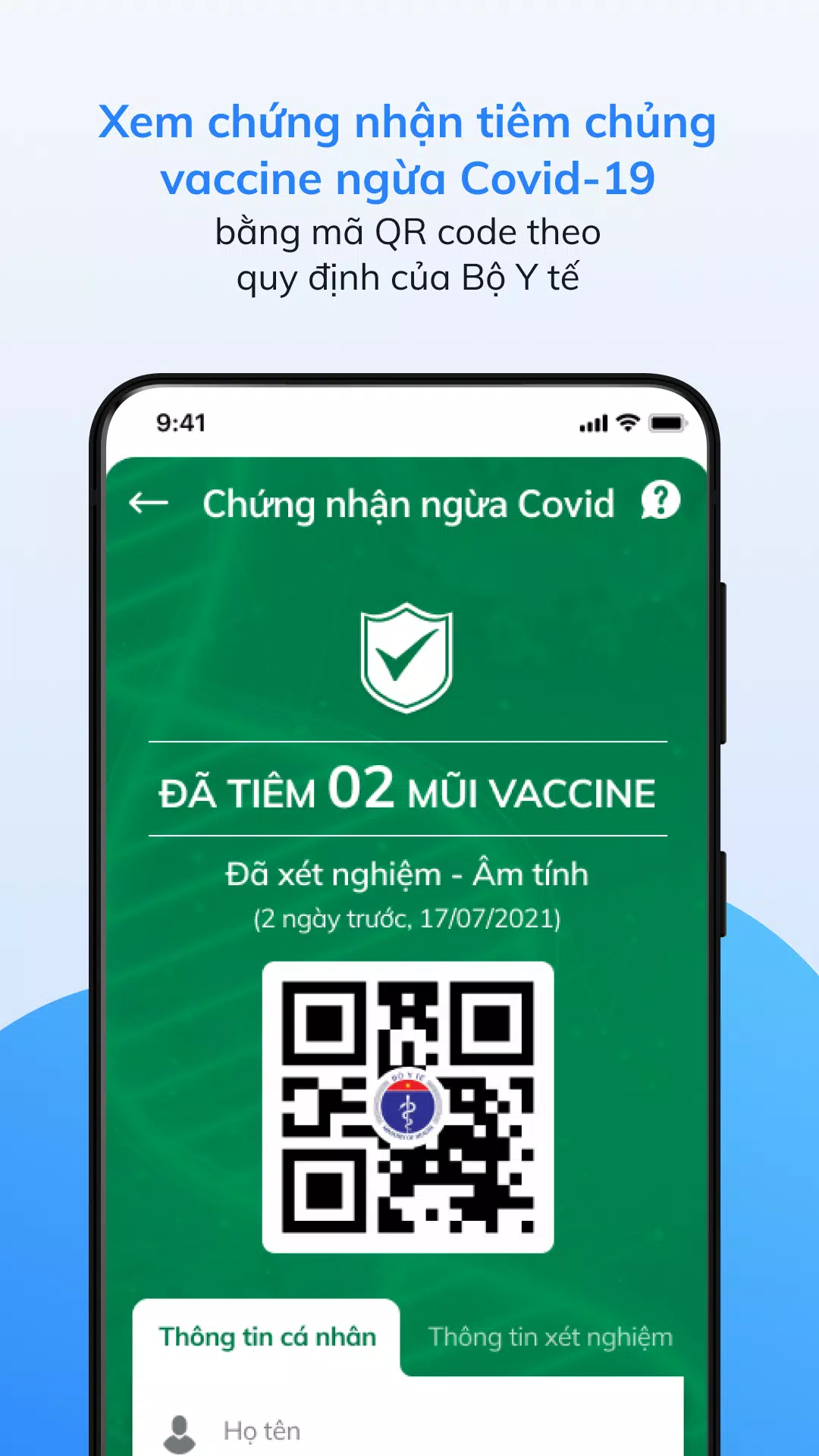 Sổ sức khỏe điện tử スクリーンショット 3