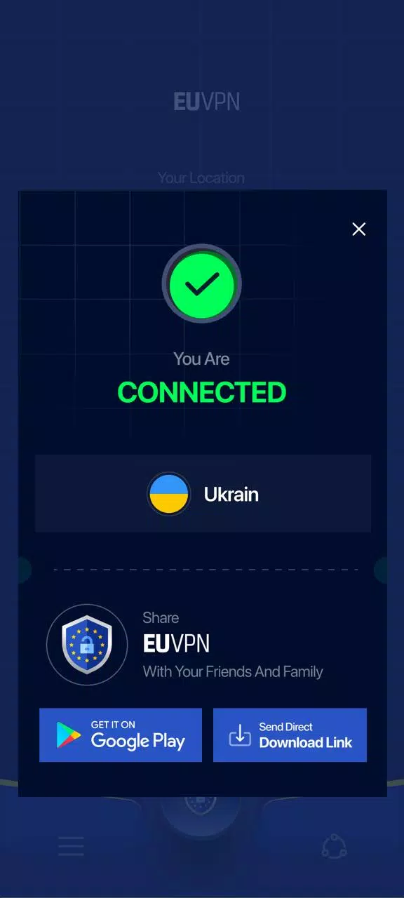 Unlimited VPN | EU Turbo VPN स्क्रीनशॉट 2