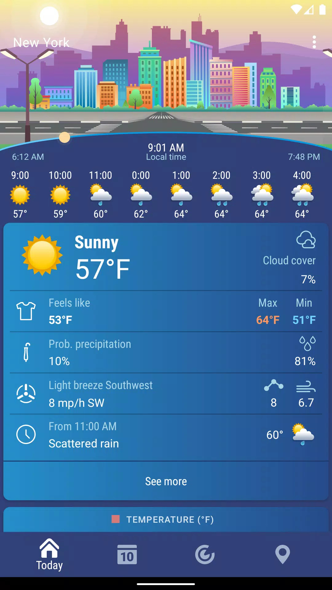 Weather XS PRO Capture d'écran 1