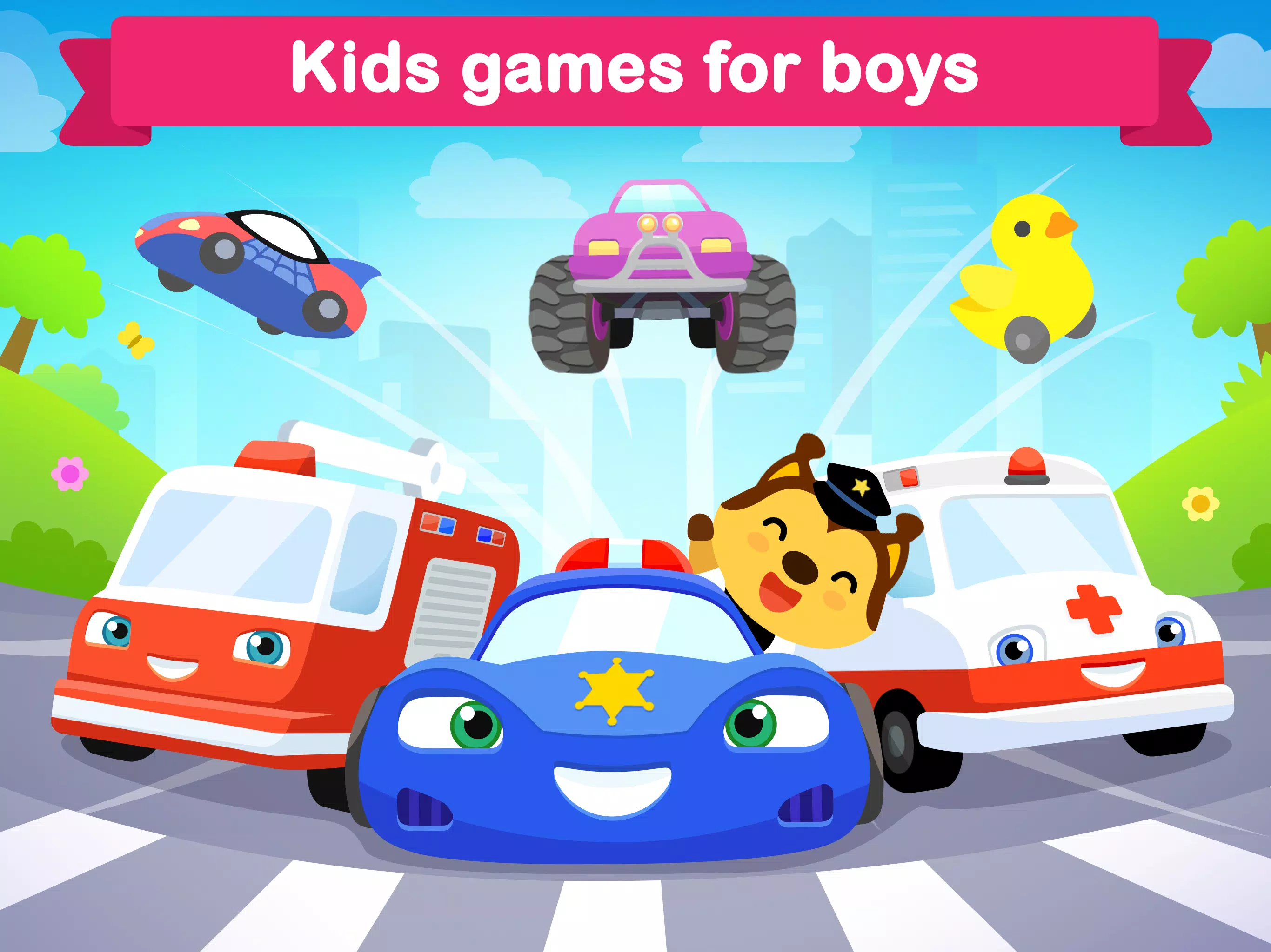 Car games for kids & toddler应用截图第4张
