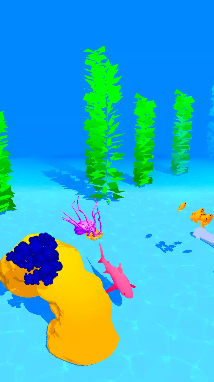 Octopus Run 3D ဖန်သားပြင်ဓာတ်ပုံ 3