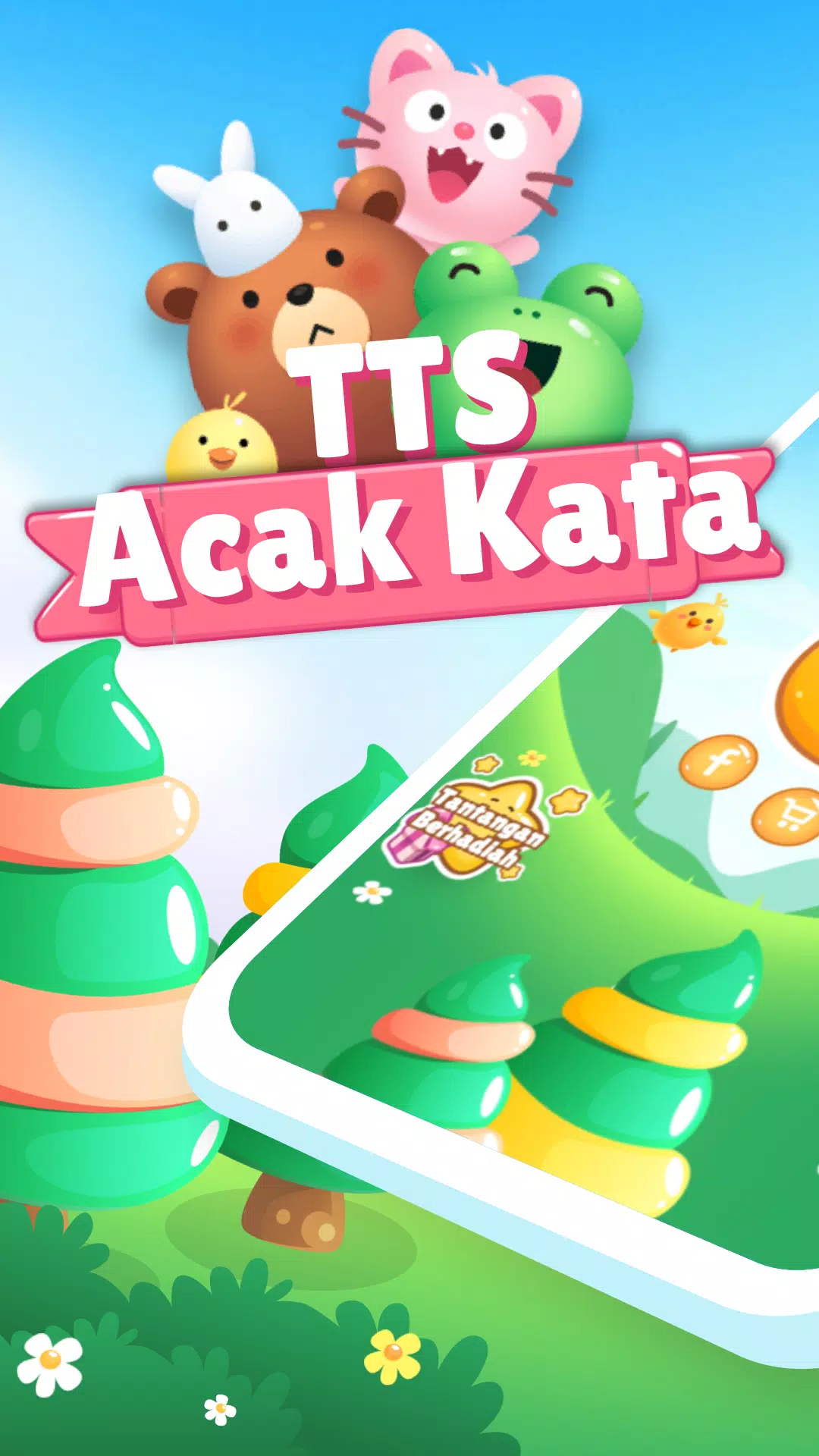 Acak Kata - Teka Teki Silang Schermafbeelding 1
