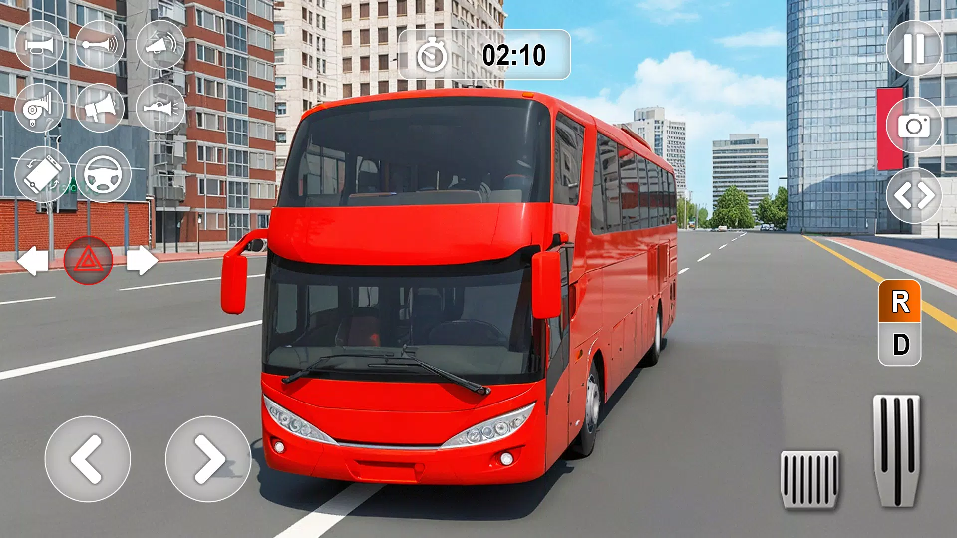 Bus Driving Games 3d Simulator Скриншот 2