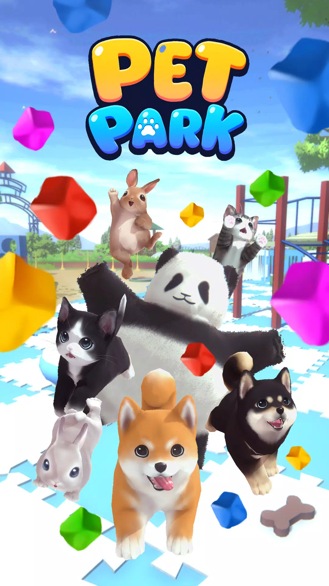 Pet Park: Match3 puzzle world 스크린샷 1