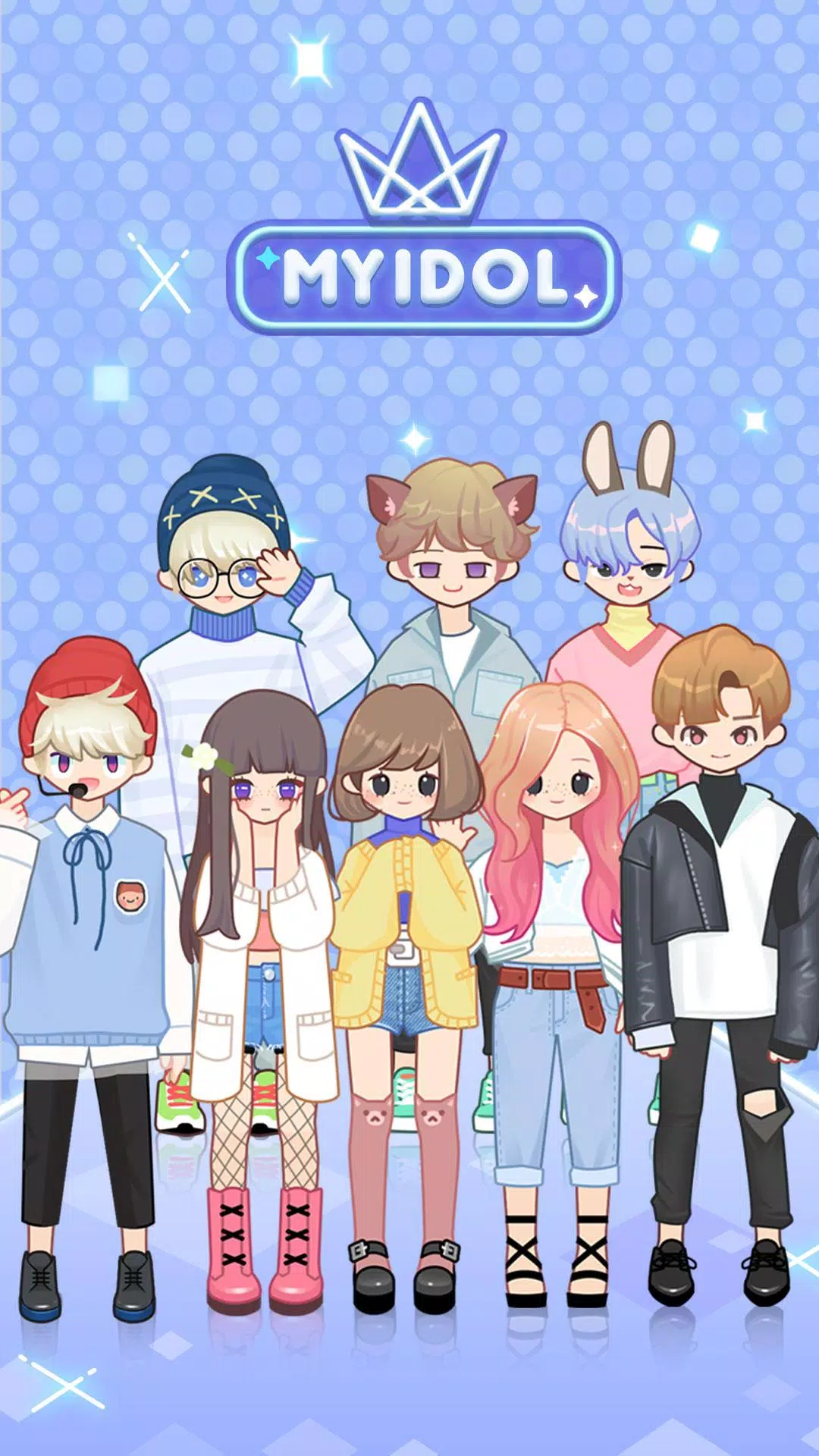 MYIDOL (#Dress up #BoyGroup #k应用截图第1张