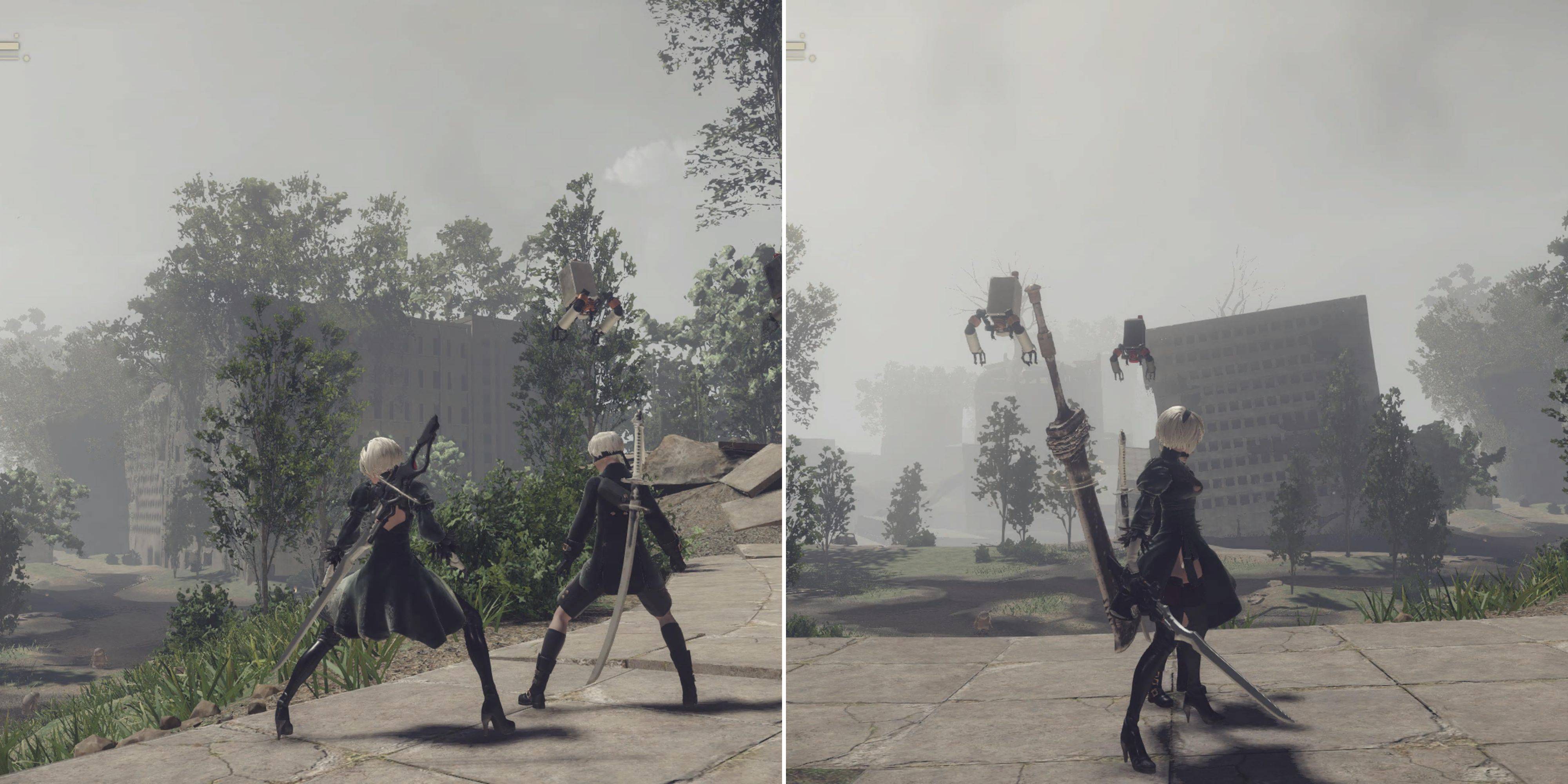 Schalte das legendäre Schwert Typ 40 in NieR: Automata frei