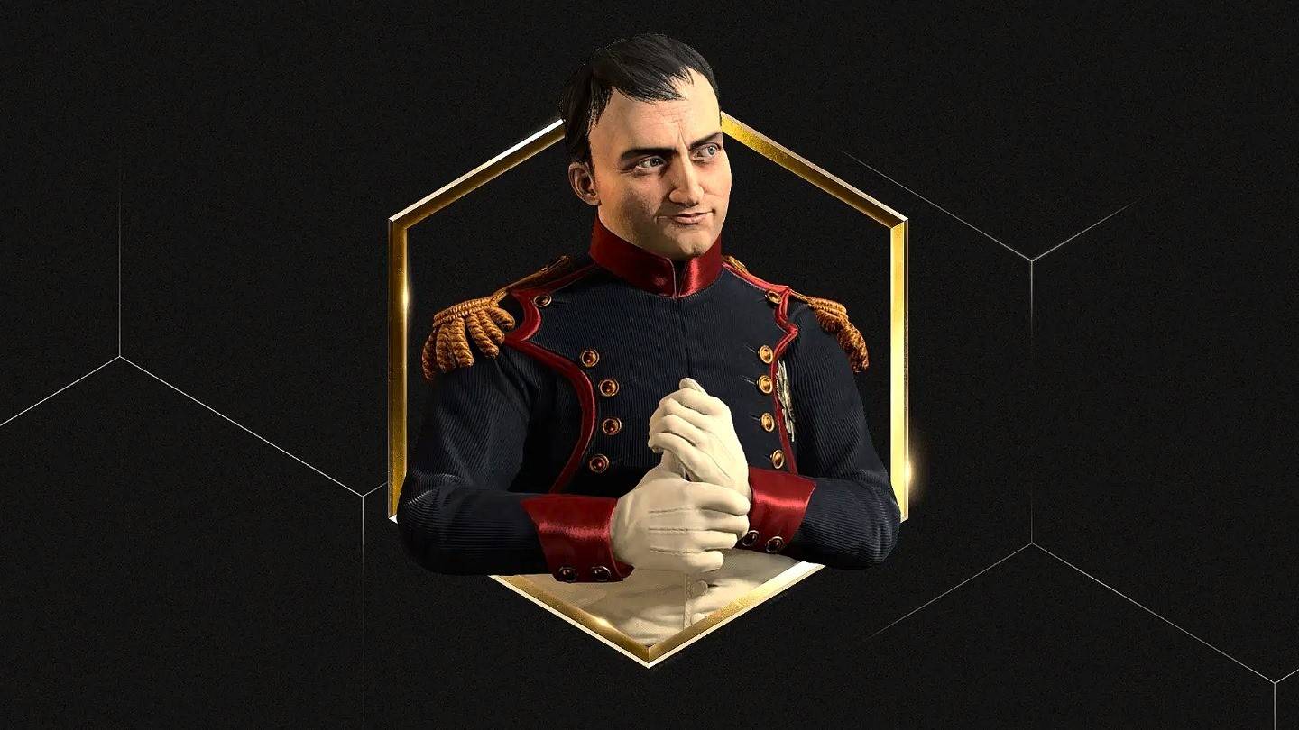 Civilização VII: Skins de Napoleão duplo desbloqueado