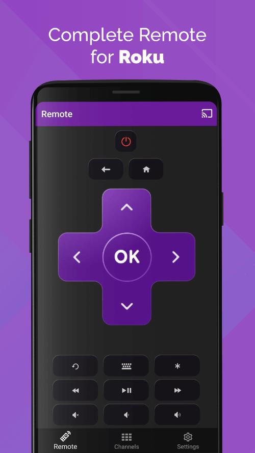 Remote Control for RokuTV Screenshot 1