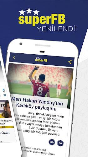 superFB - Fenerbahçe haberleri Ảnh chụp màn hình 2