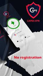 Capra VPN Ảnh chụp màn hình 2