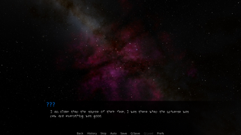 Schermata Dragongate visual novel 1