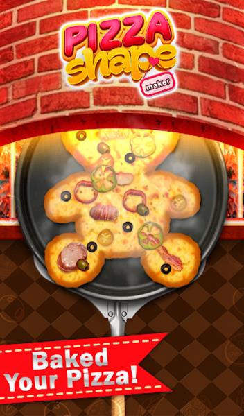 Shape Pizza Maker Cooking Game Captura de tela 1