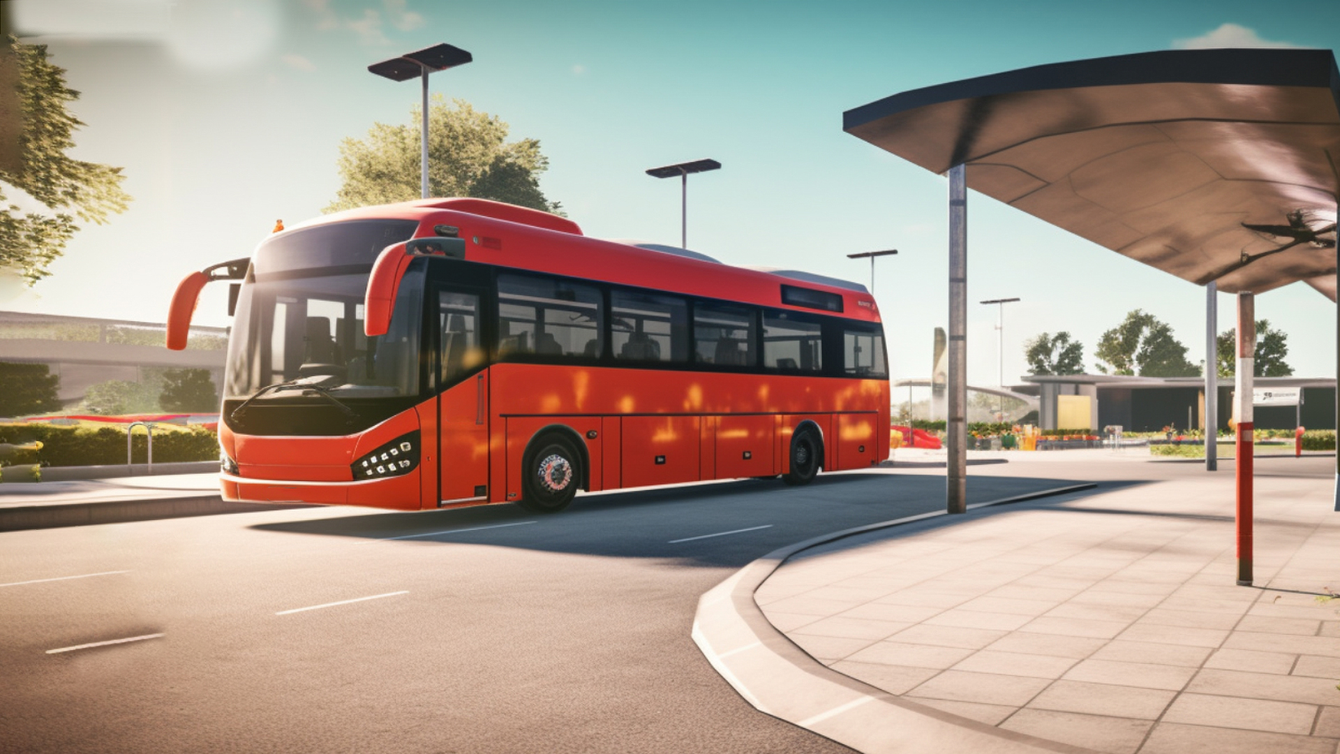 US Bus Simulator: 3D Bus Games Скриншот 2