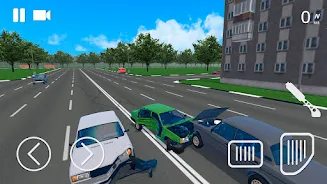 Russian Car Crash Simulator Ảnh chụp màn hình 4