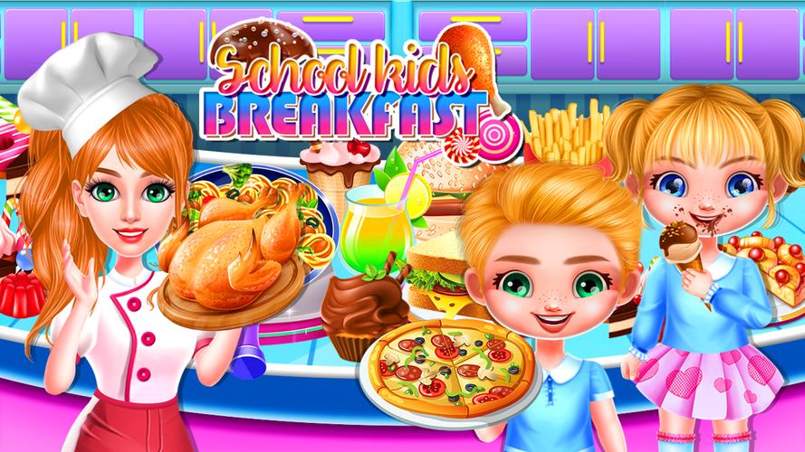 School Toddlers Breakfast Food應用截圖第2張