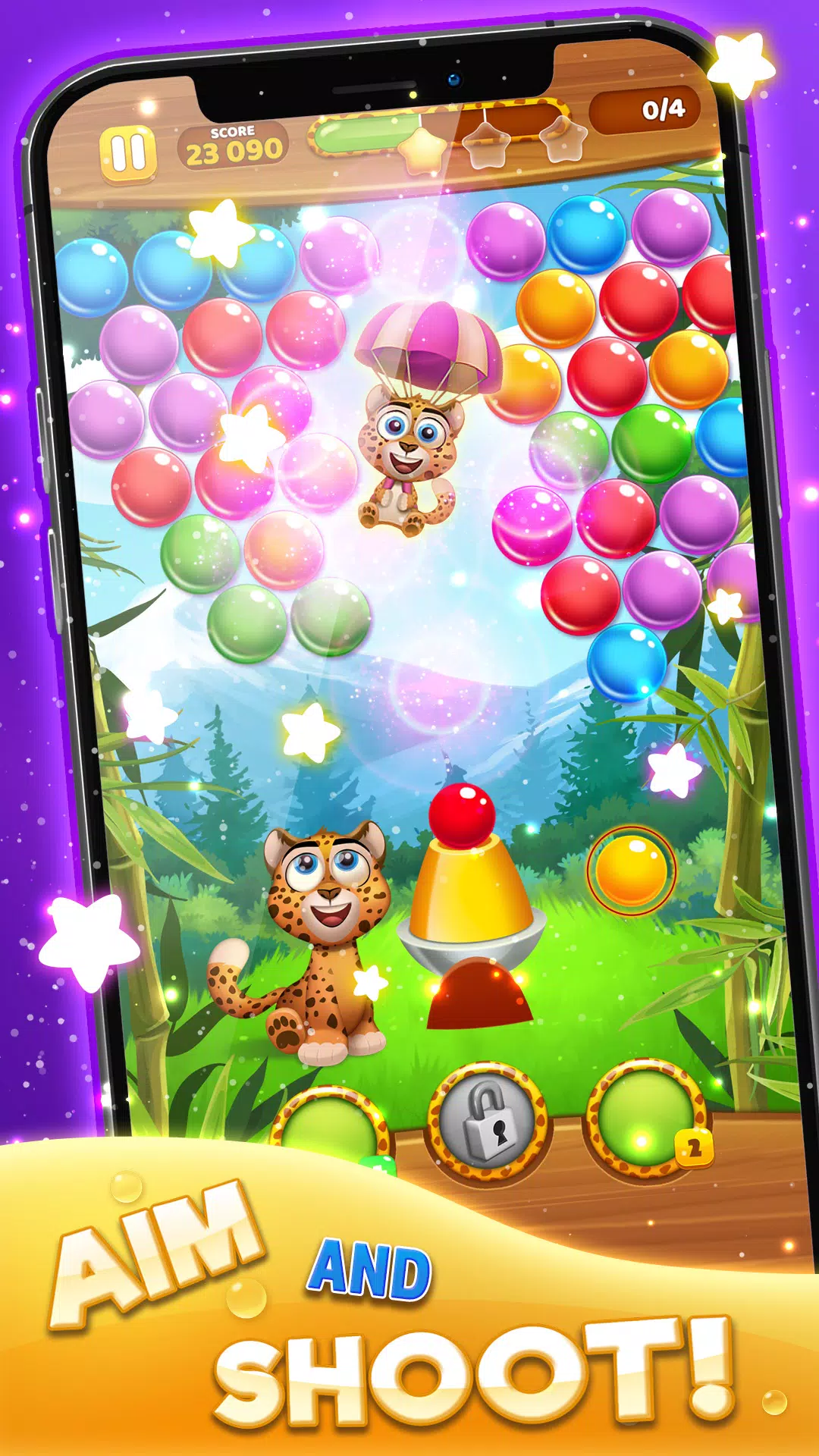 Bubble Pop: Wild Rescue ภาพหน้าจอ 2