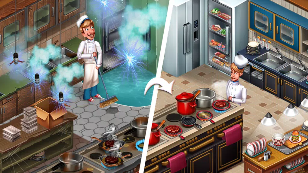 Cooking Team: Restaurant Games Screenshot 4
