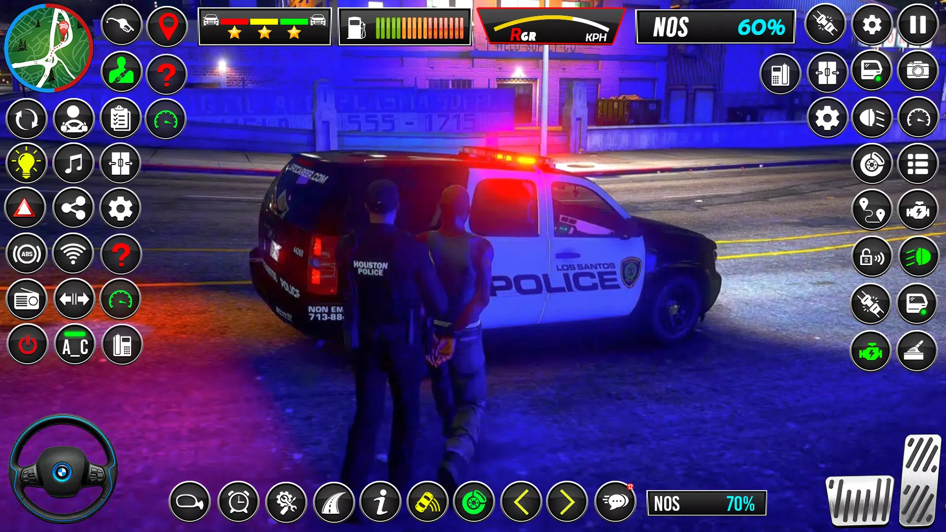 US Police Car Chase Car Game スクリーンショット 4