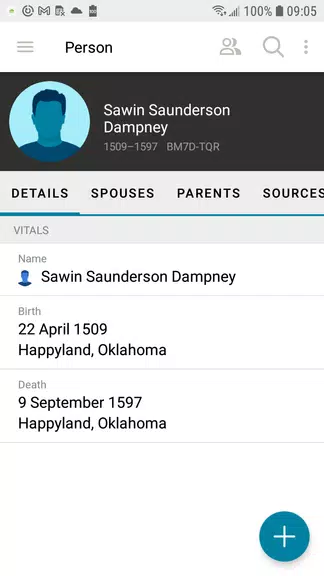Древо FamilySearch Скриншот 3