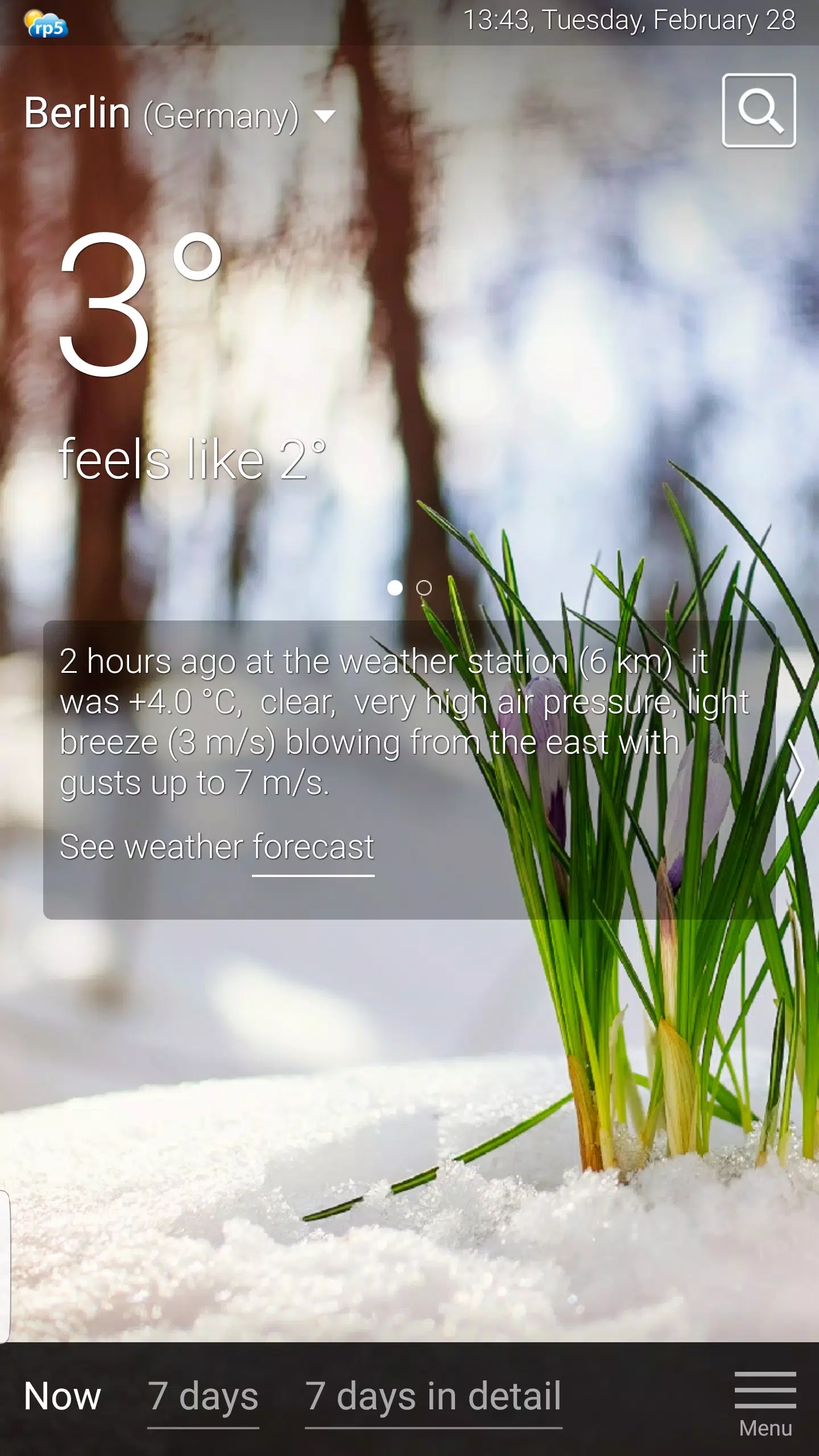 Weather rp5 (2023)應用截圖第4張