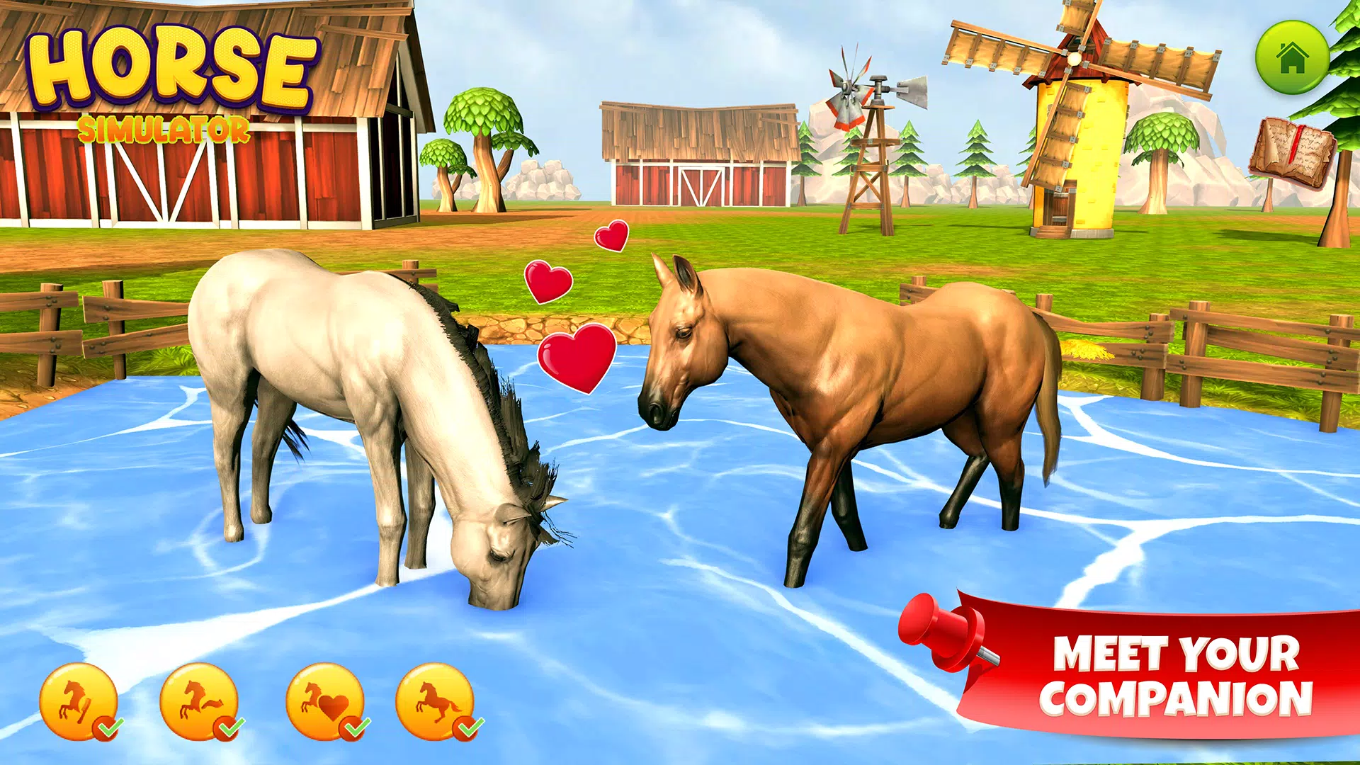 Horse Simulator Family Game 3D স্ক্রিনশট 3