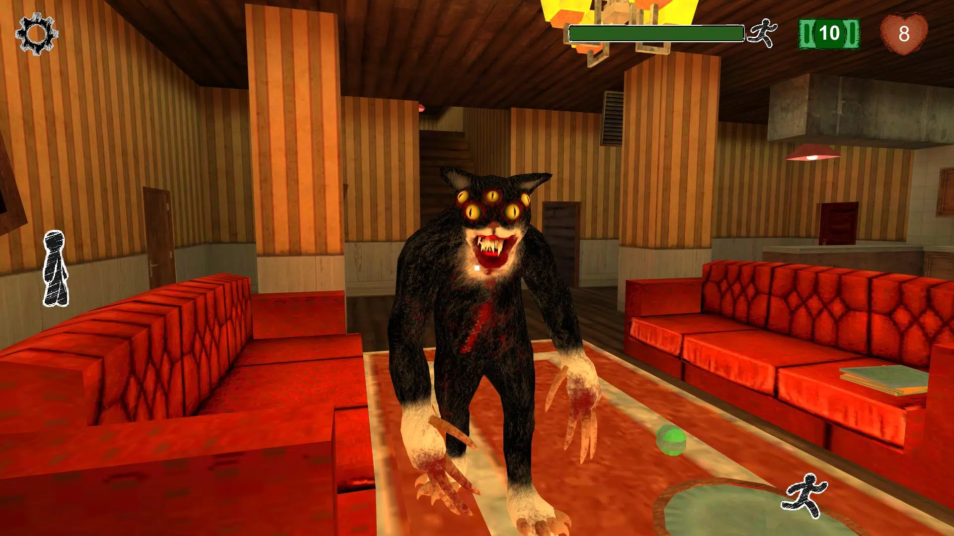 Cat Fred Evil Pet. Horror game應用截圖第1張