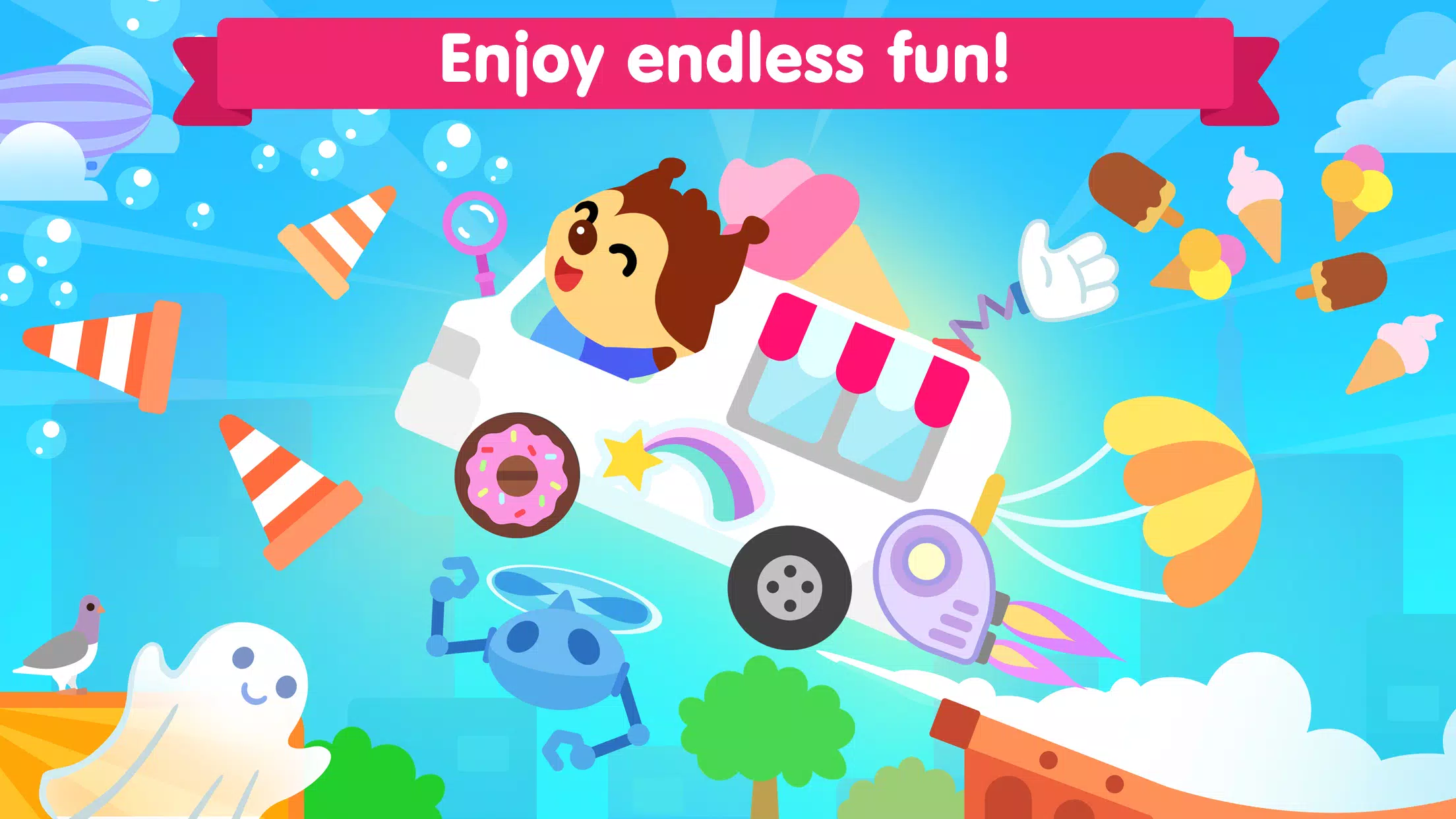 Car games for toddlers & kids Ảnh chụp màn hình 3