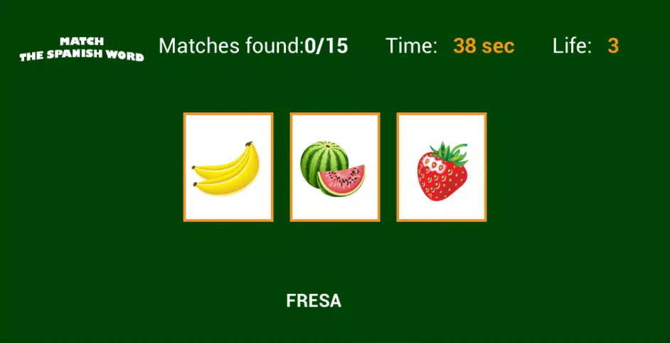 Match the Spanish Word應用截圖第4張