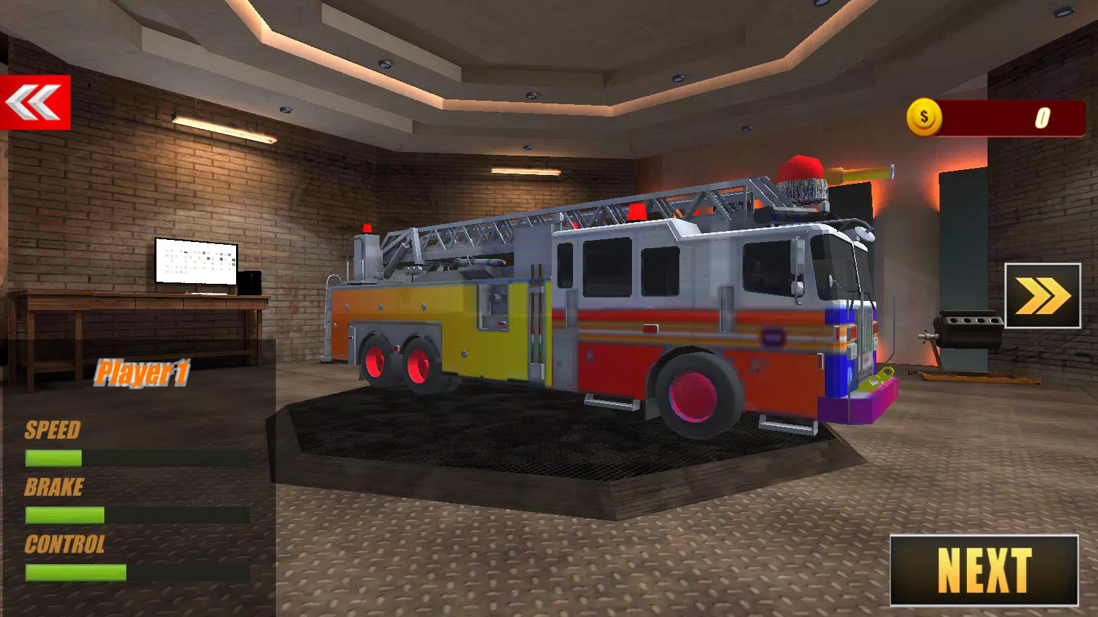 Fire Truck Simulator Rescue 스크린샷 1