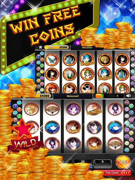 Anime Slots – Tokyo Pokies Captura de tela 3