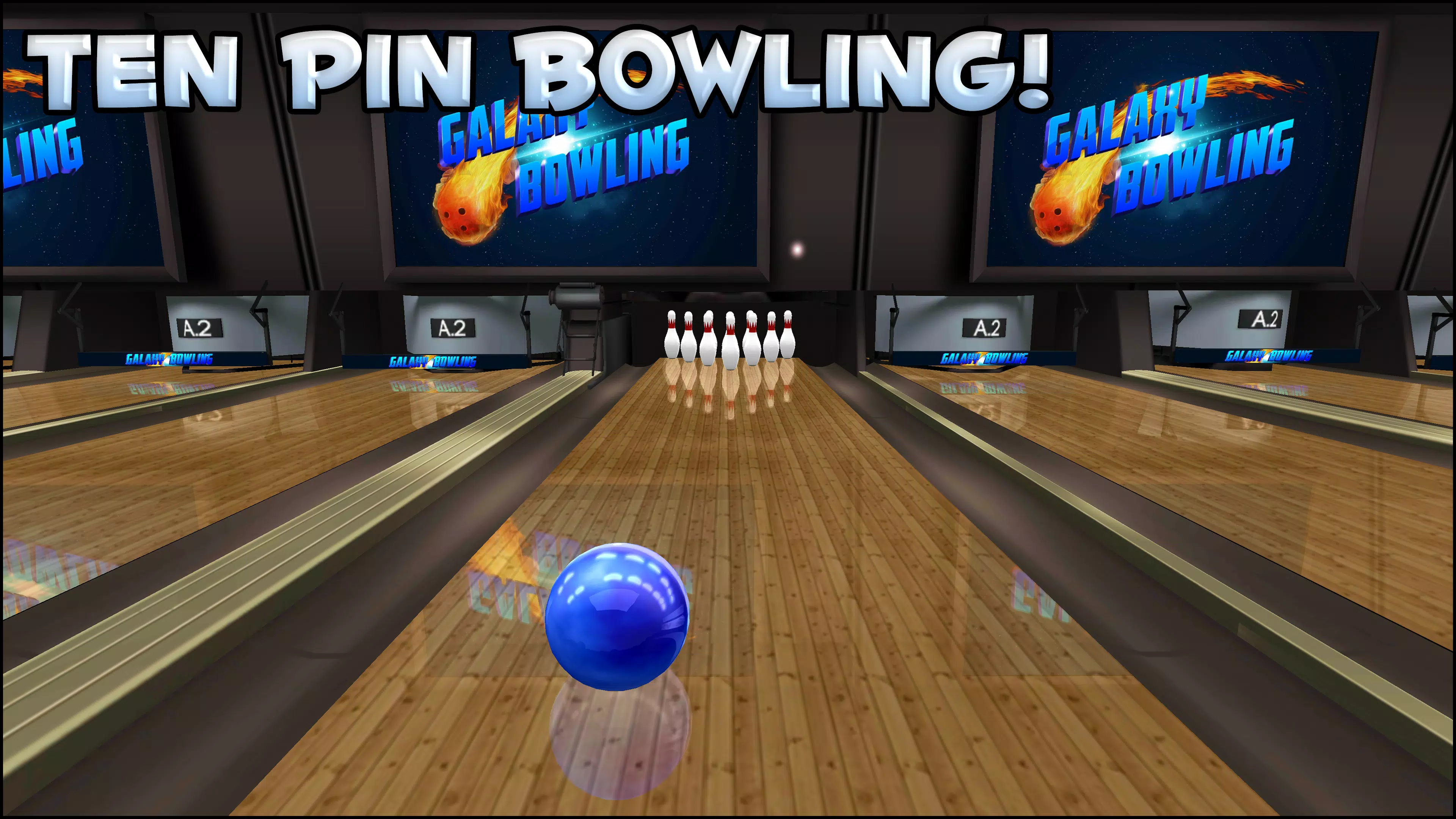 Galaxy Bowling 3D應用截圖第3張