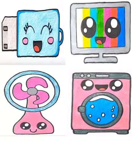 How To Draw Cute Things Ảnh chụp màn hình 4