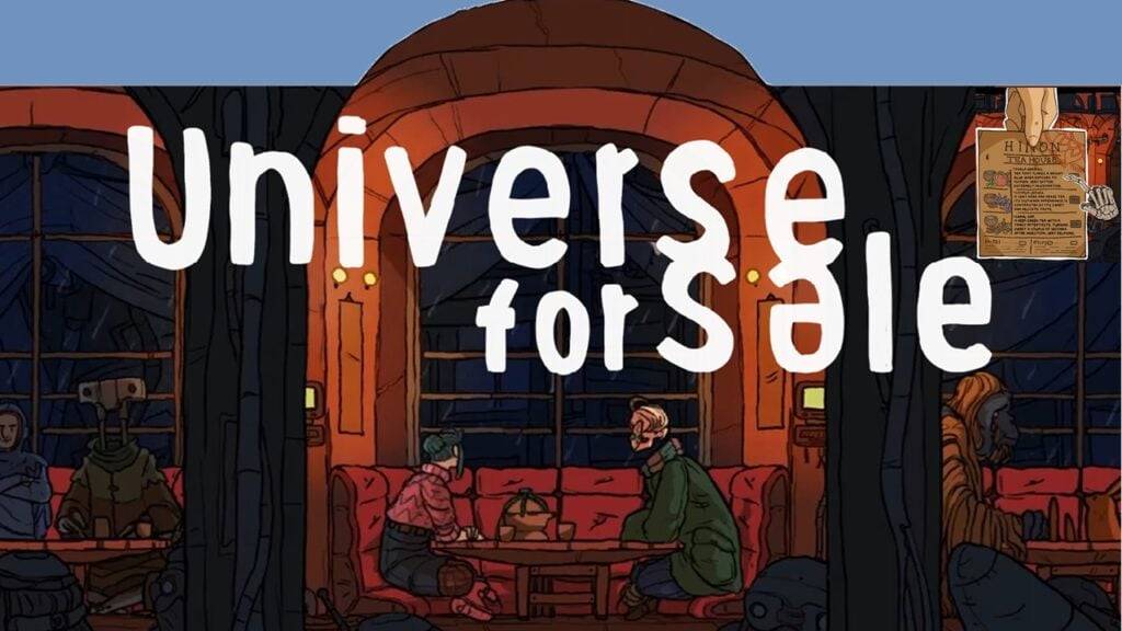 Universe for Sale es una nueva novela visual ambientada en un extraño bazar en el planeta Júpiter