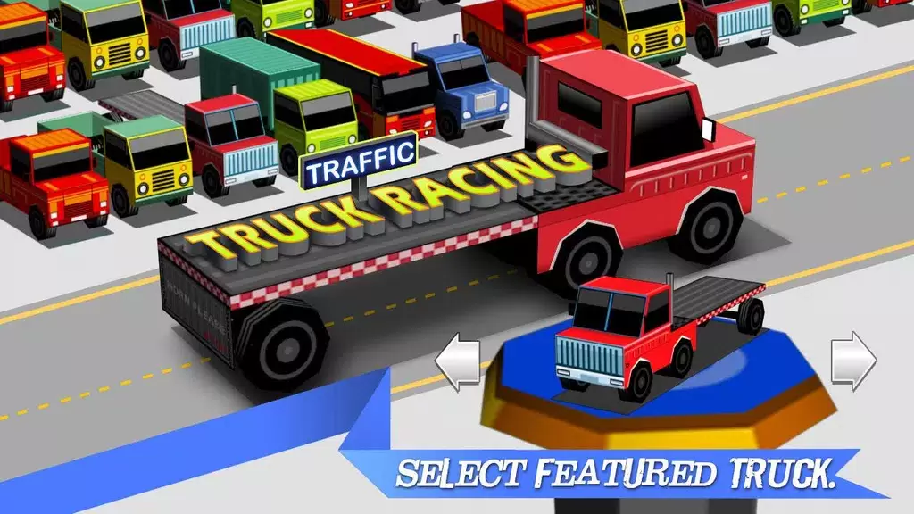 Truck Traffic Racing3D Ekran Görüntüsü 1