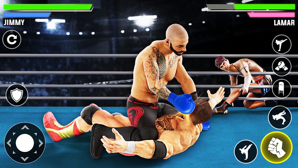 Real Wrestling Arena Fight 3D Captura de pantalla 3