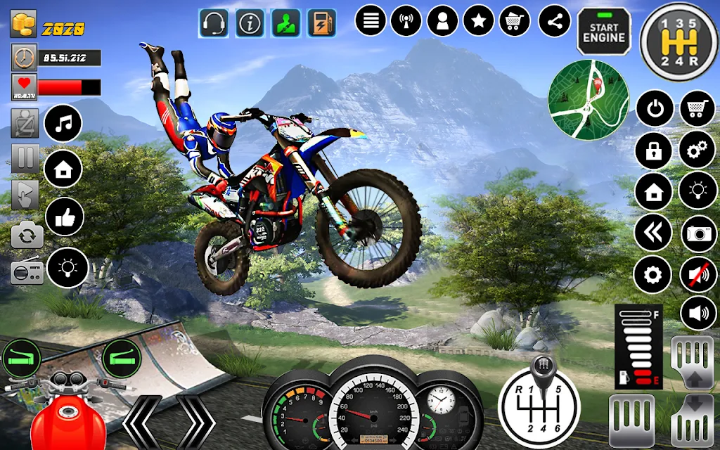 Bike Stunt Dirt Bike Games Screenshot 2