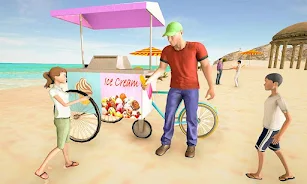 City Ice Cream Delivery Boy Captura de pantalla 4