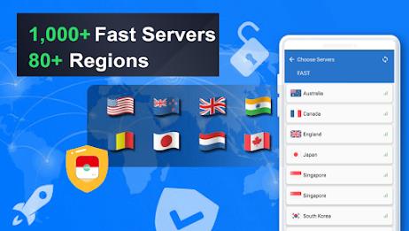 VPN For Indonesian - FasterVPN Ảnh chụp màn hình 1