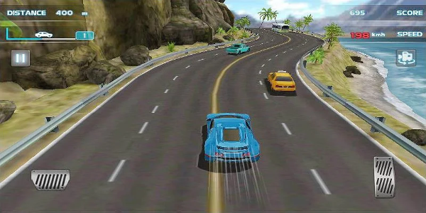 Turbo Driving Racing 3D Ảnh chụp màn hình 1