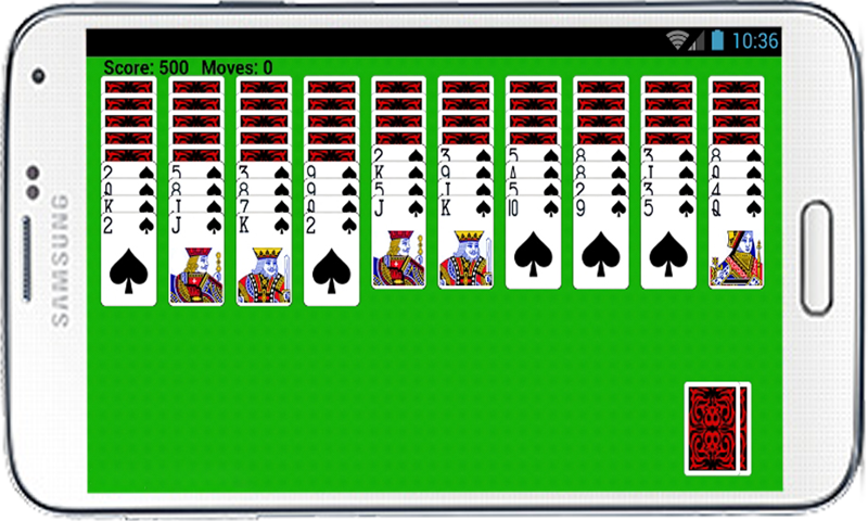 Spider Solitaire Free Game HD Screenshot 4