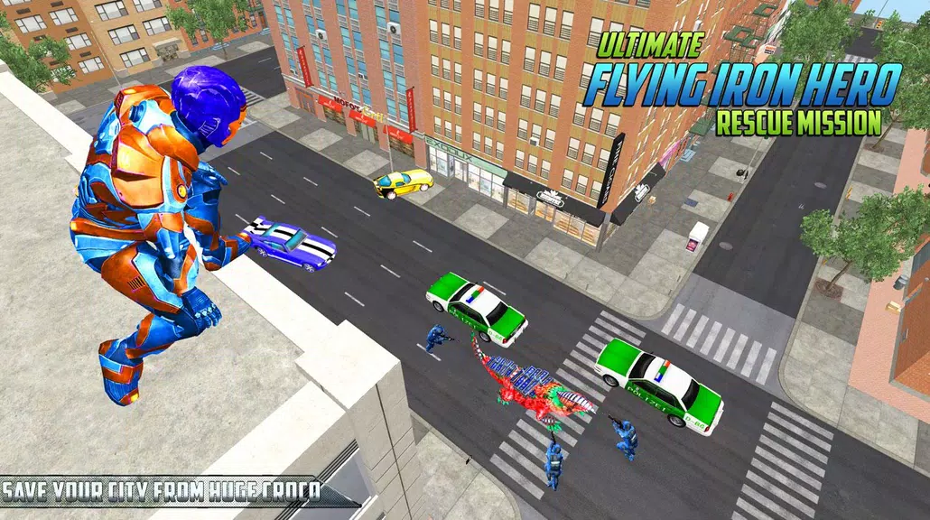 Ultimate KungFu Superhero Iron Fighting Free Game Capture d'écran 2